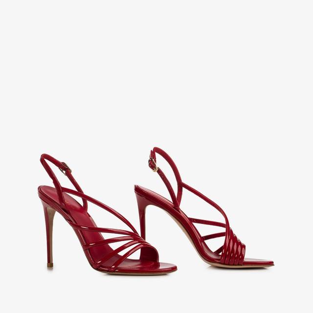 Le Silla Sandalo vernice rosso Soddisfazione Garantita