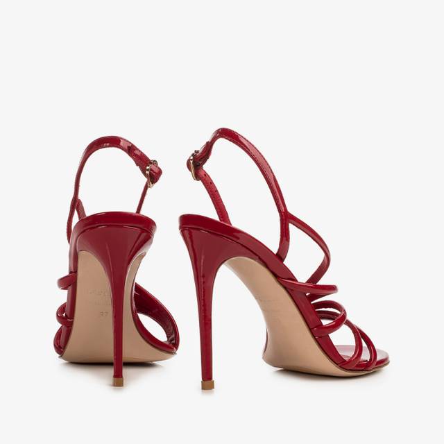 Le Silla Sandalo vernice rosso Soddisfazione Garantita