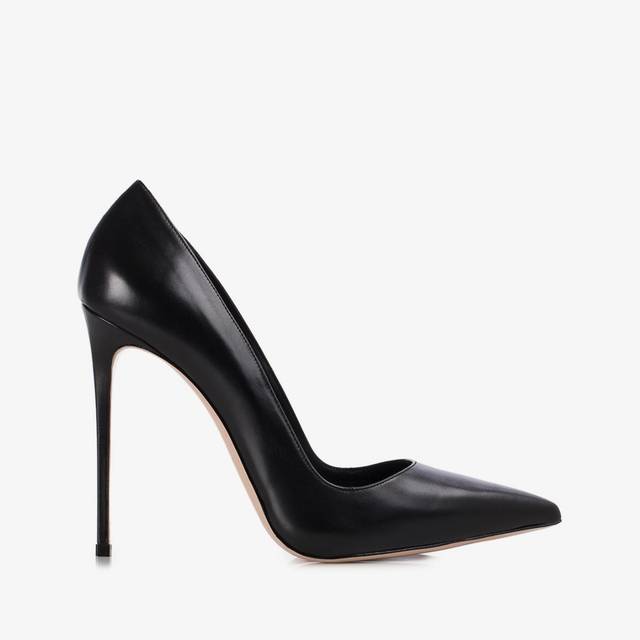 Le Silla Décolleté pelle nera Acquista Ora