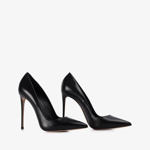 Le Silla Décolleté pelle nera Acquista Ora
