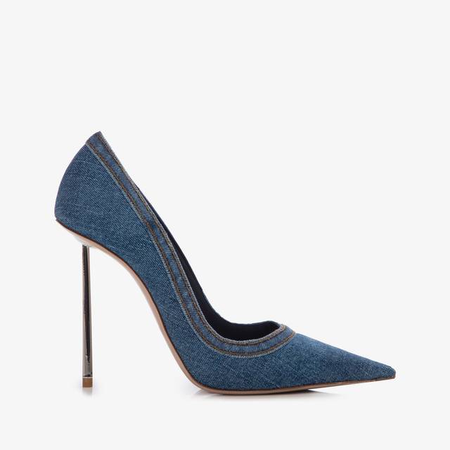 Le Silla Décolleté denim blu Negozio online di fabbrica