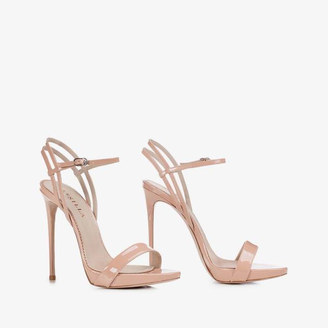 Le Silla Sandalo vernice nude phard Offerta San Valentino