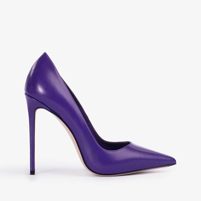 Le Silla Décolleté pelle viola kamala Offerte stagionali
