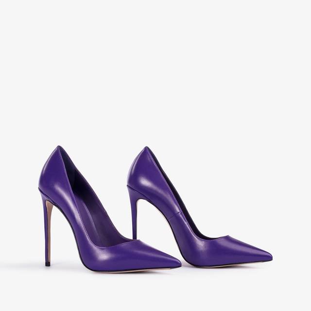 Le Silla Décolleté pelle viola kamala Offerte stagionali