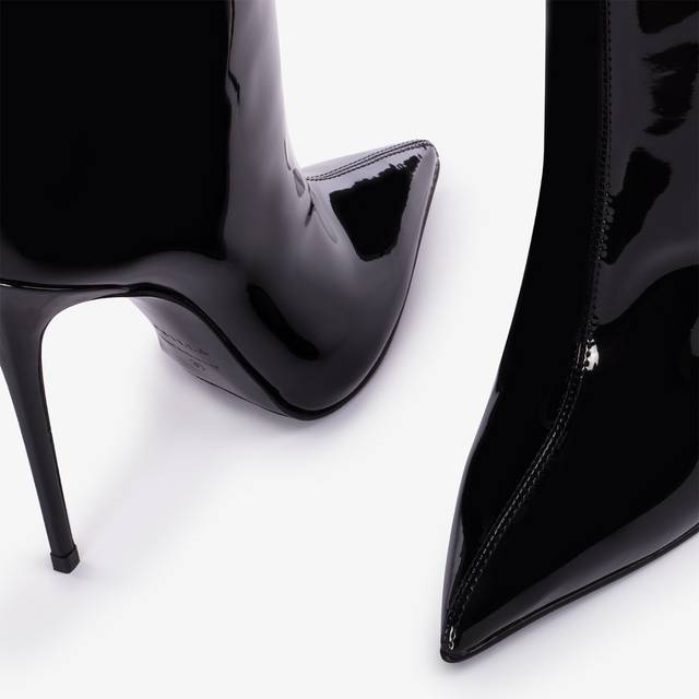 Le Silla Stivale al ginocchio vinile nero In Linea
