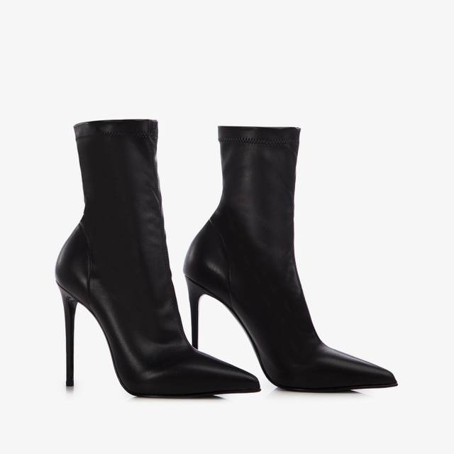 Le Silla Stivaletto pelle vegan nero Promozione