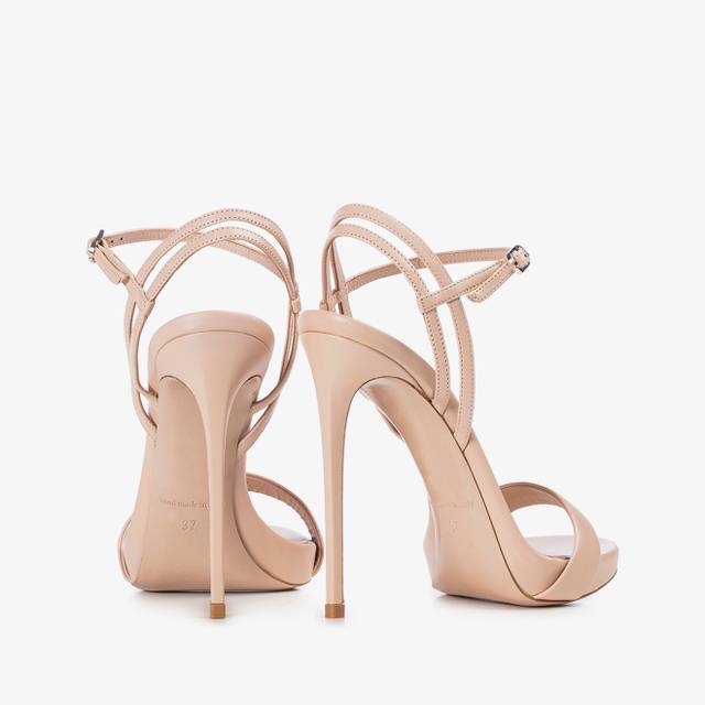 Le Silla Sandalo pelle nude skin Qualità Garantita