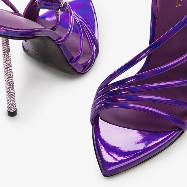 Le Silla Sandalo iridescente viola kamala Convenienza