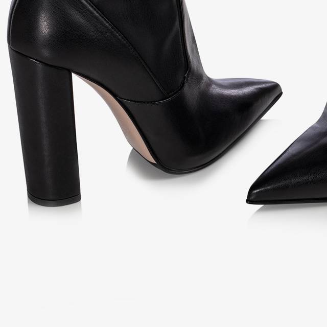 Le Silla Stivale sopra il ginocchio pelle vegan stretch nero Online