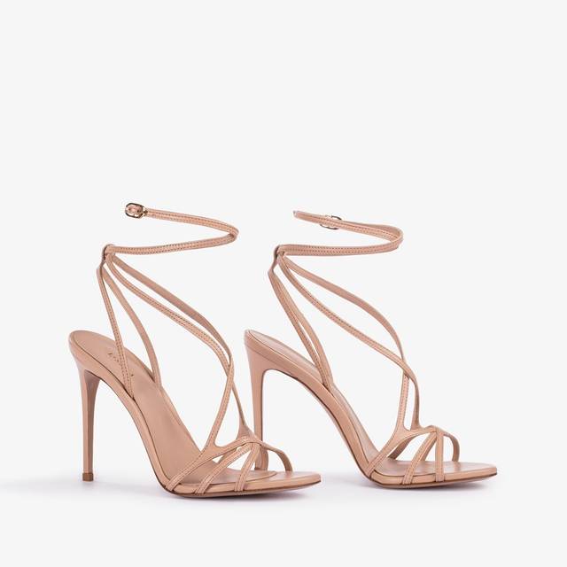 Le Silla Sandalo pelle nude phard Vendita Economica