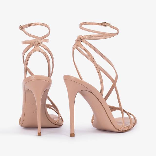 Le Silla Sandalo pelle nude phard Vendita Economica