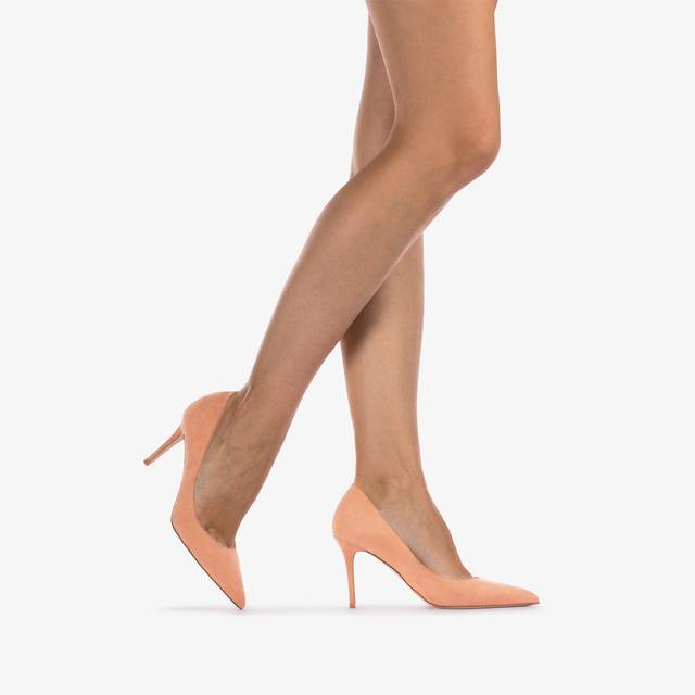 Le Silla Décolleté camoscio nude phard In Saldo