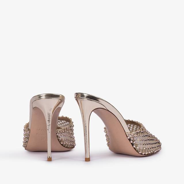 Le Silla Sandalo gioiello rete platino con Cristalli Offerta Pasqua