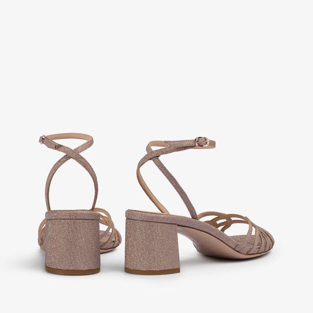 Le Silla Sandalo glitter nude skin Offerta per la Festa della Mamma