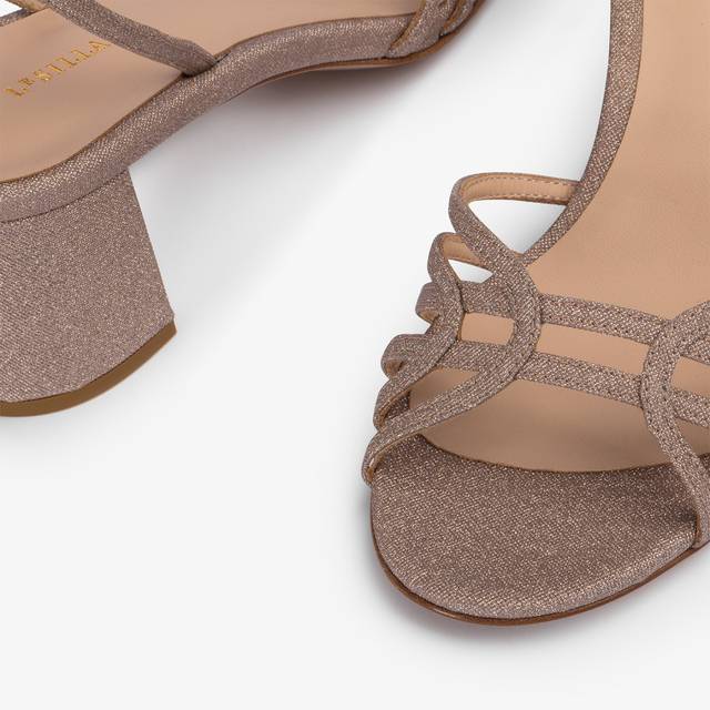 Le Silla Sandalo glitter nude skin Offerta per la Festa della Mamma