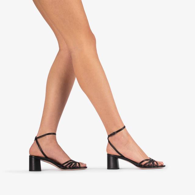 Le Silla Sandalo pelle nero Offerta Giorno del Papà