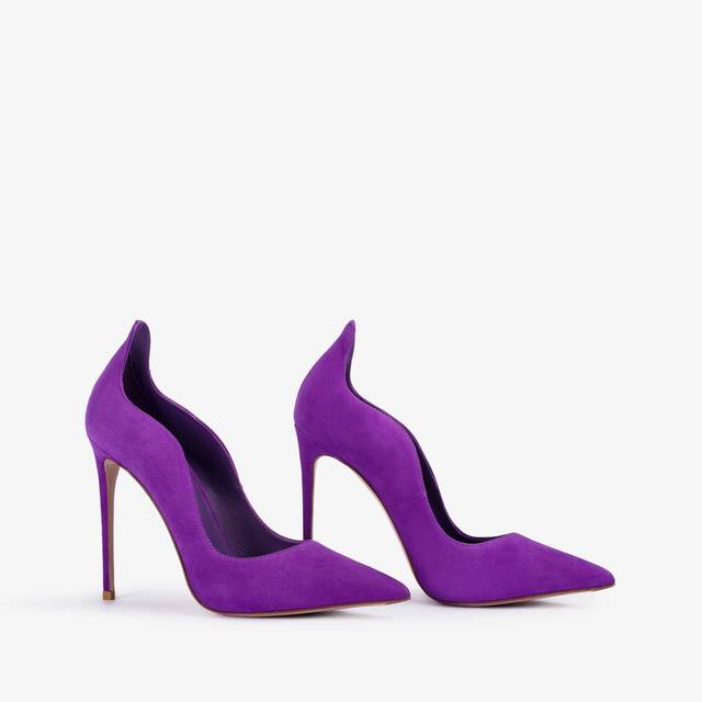 Le Silla Décolleté camoscio viola queen Offerta Anniversario