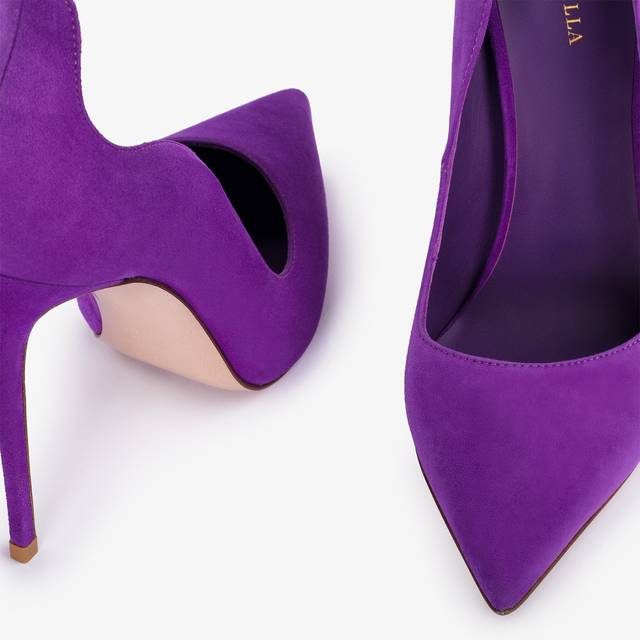 Le Silla Décolleté camoscio viola queen Offerta Anniversario