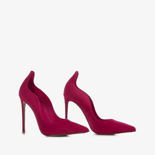Le Silla Décolleté camoscio fucsia cosmopolitan Smaltimento dello stoccaggio