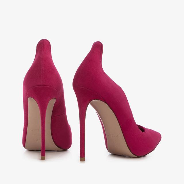 Le Silla Décolleté camoscio fucsia cosmopolitan Smaltimento dello stoccaggio