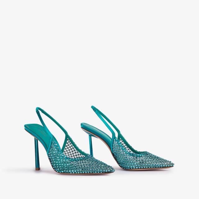 Le Silla Slingback gioiello rete verde procida Offerta migliore