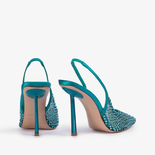 Le Silla Slingback gioiello rete verde procida Offerta migliore