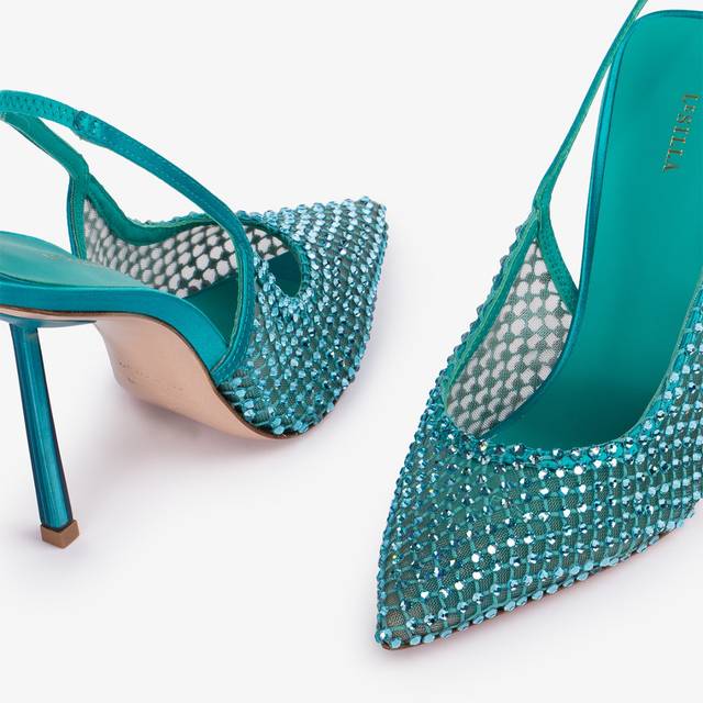 Le Silla Slingback gioiello rete verde procida Offerta migliore
