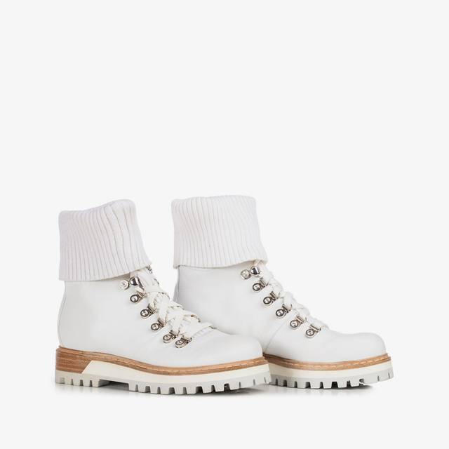 Le Silla Stivaletto trekking pelle bianco Lightning offer