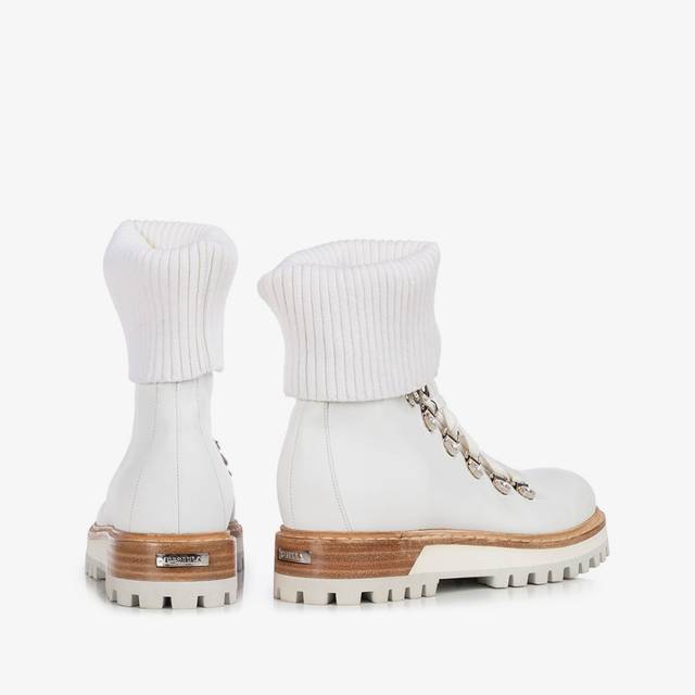 Le Silla Stivaletto trekking pelle bianco Lightning offer
