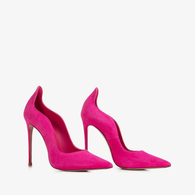 Le Silla Décolleté camoscio fucsia bouganville Offerte giornaliere