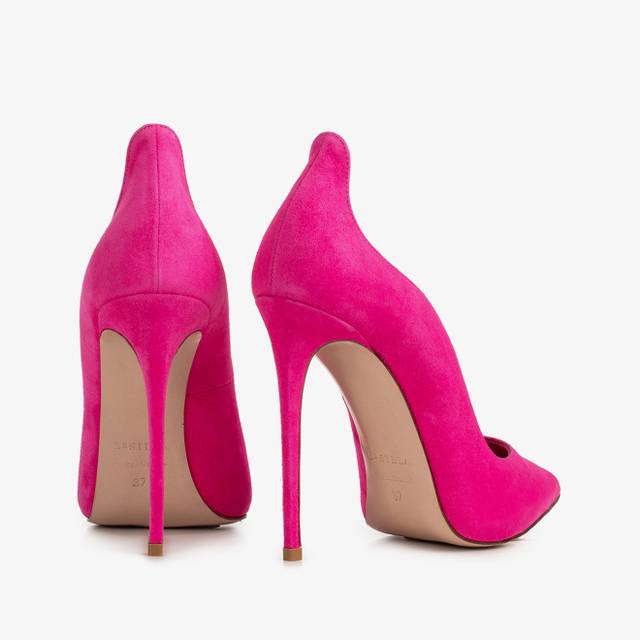 Le Silla Décolleté camoscio fucsia bouganville Offerte giornaliere