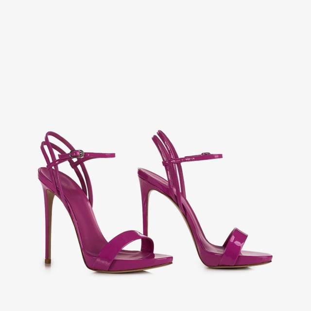 Le Silla Sandalo vernice viola orchid Fino al 60% di sconto