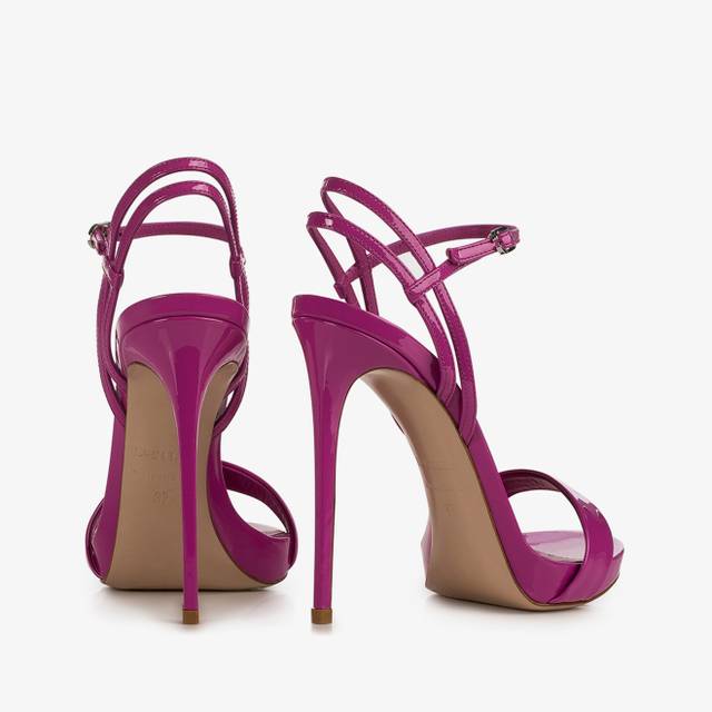 Le Silla Sandalo vernice viola orchid Fino al 60% di sconto
