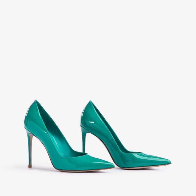 Le Silla Décolleté vernice verde procida In vendita