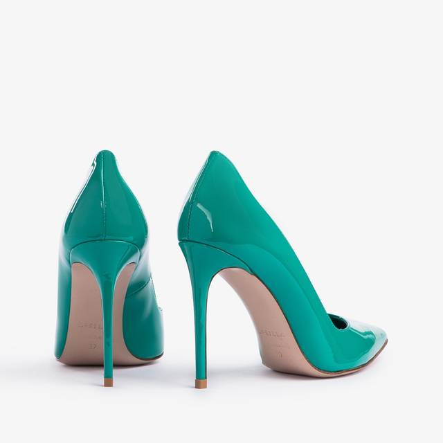 Le Silla Décolleté vernice verde procida In vendita
