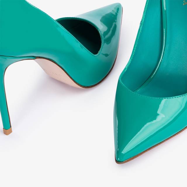 Le Silla Décolleté vernice verde procida In vendita