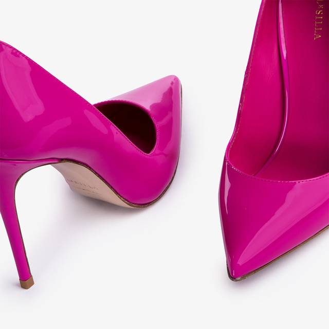 Le Silla Décolleté vernice fucsia bouganville Duty-free
