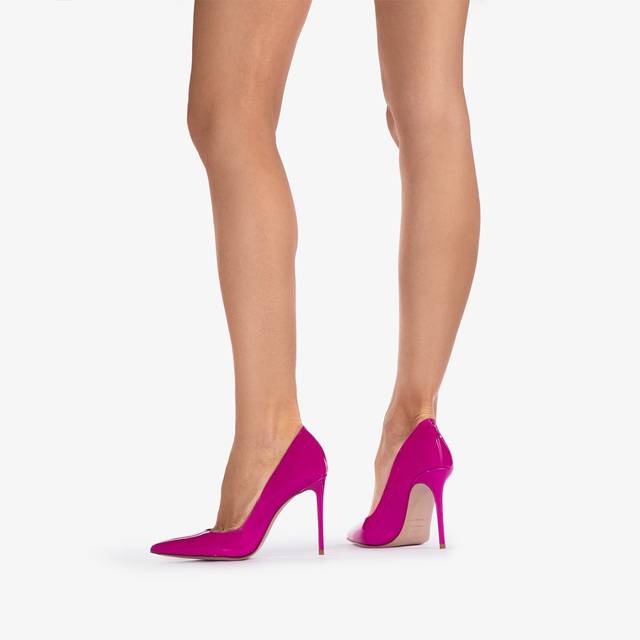 Le Silla Décolleté vernice fucsia bouganville Duty-free