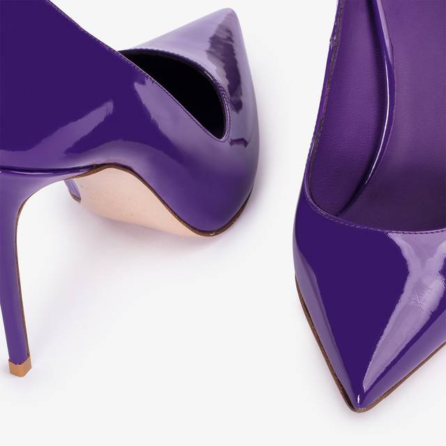 Le Silla Décolleté vernice viola queen 50% di sconto per tempo limitato
