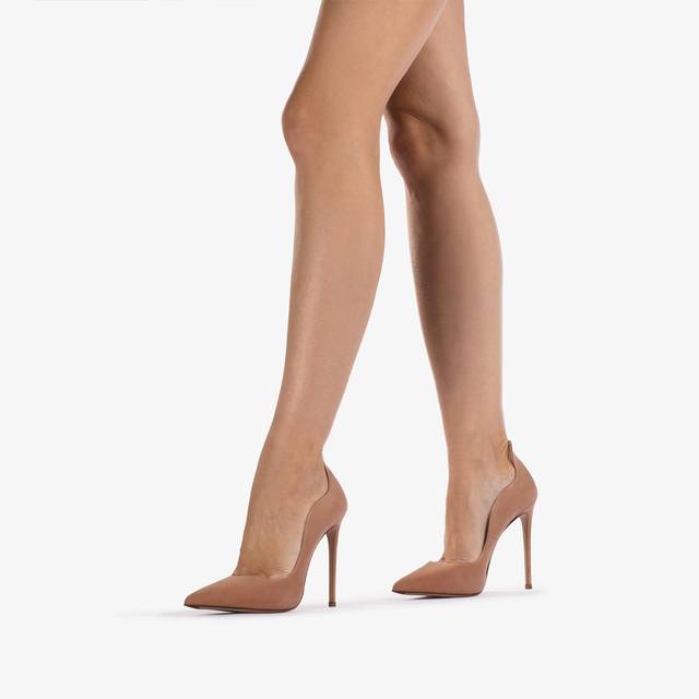 Le Silla Décolleté camoscio nude phard 2025
