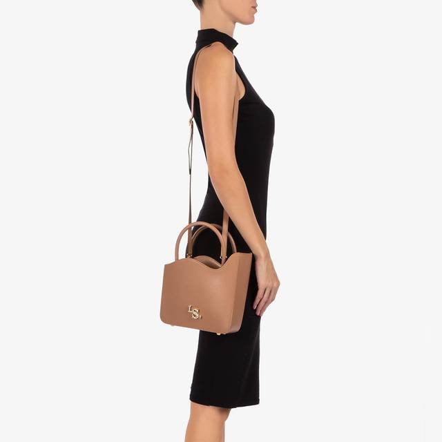 Le Silla Medium bag pelle sabbia doha Italy