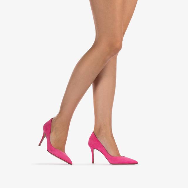 Le Silla Décolleté camoscio fucsia party Shopping Online