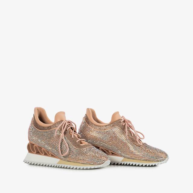 Le Silla Sneaker Cristalli nude phard Offerta temporanea