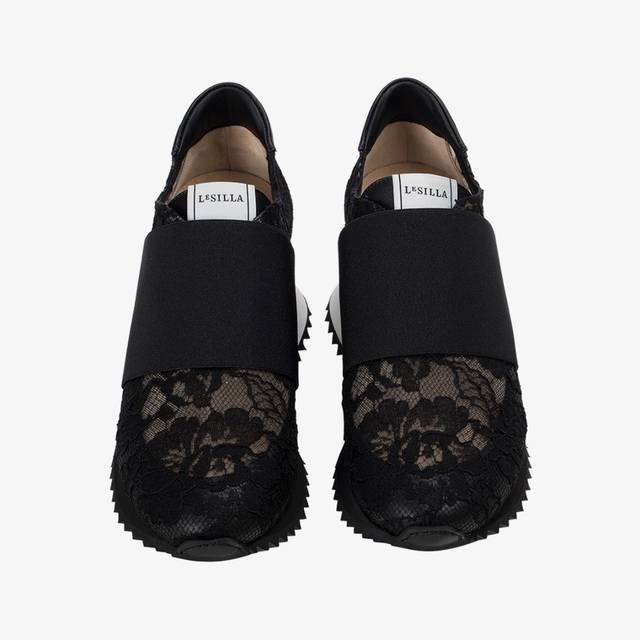 Le Silla Sneaker pizzo nera Nuovi prodotti