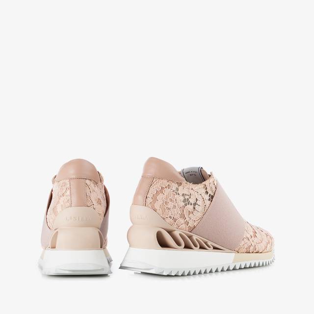 Le Silla Sneaker pizzo nude phard Liquidazione