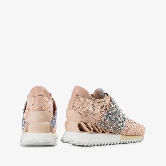 Le Silla Sneaker pizzo nude phard Offerte speciali