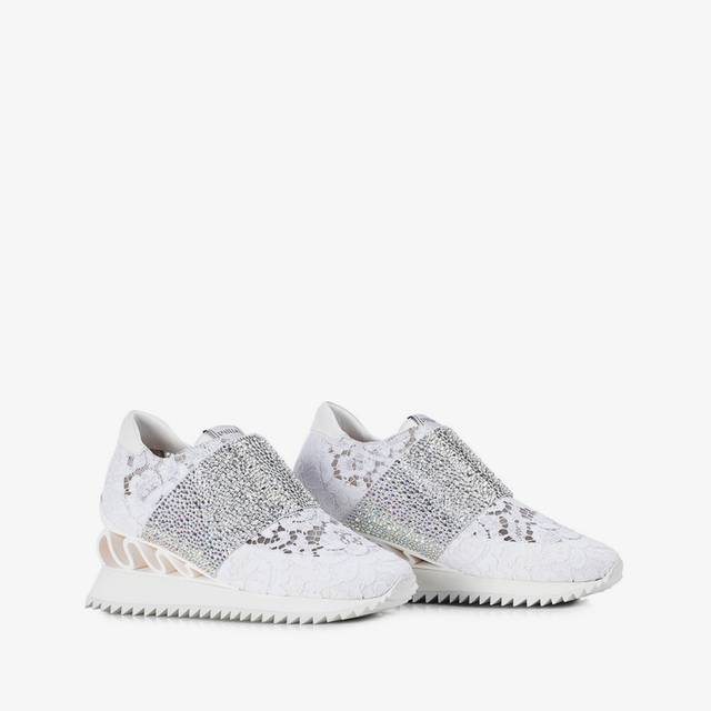 Le Silla Sneaker pizzo bianca Enormi risparmi