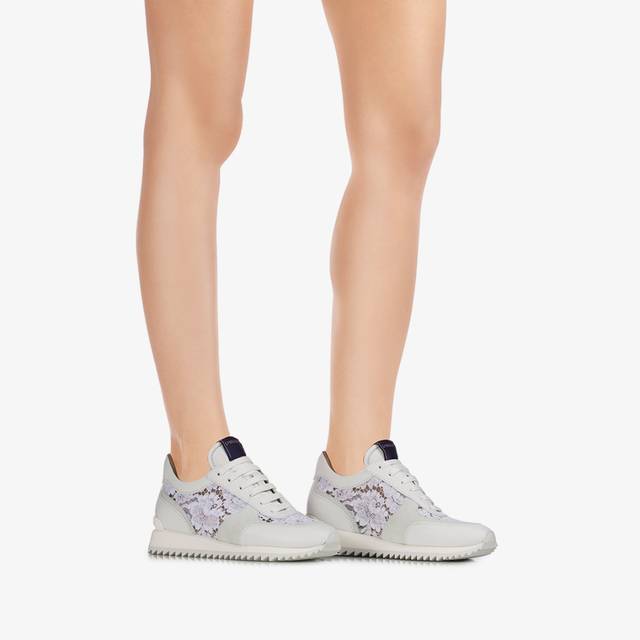 Le Silla Scarpa running pizzo bianca carta Super Saving Price