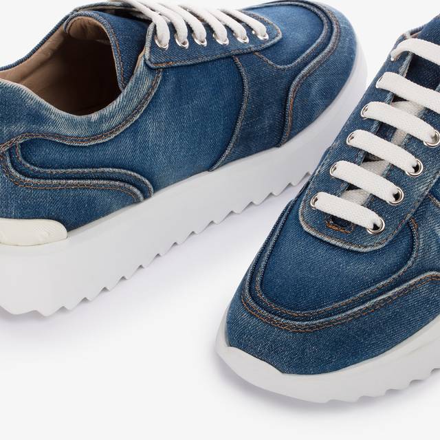 Le Silla Scarpa running denim blu Ultimi tre giorni