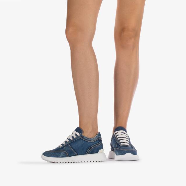 Le Silla Scarpa running denim blu Ultimi tre giorni